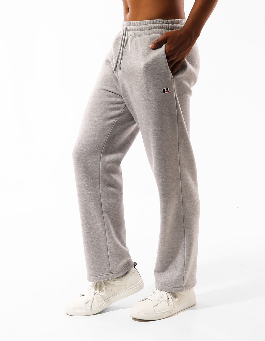 Russell Athletic Australia Men's R Logo Straight Leg Trackpants - Grey Marle True Since 1902