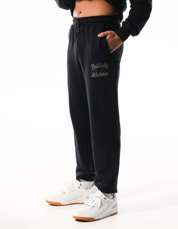 Russell Athletic Australia Men's Distressed Baseball Track Pants - Charcoal True Since 1902