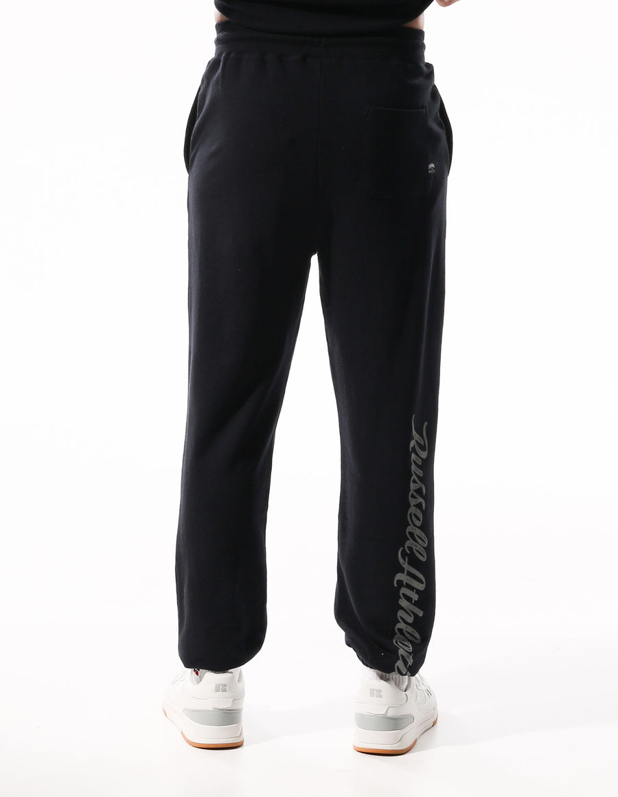 Russell Athletic Australia Men's Distressed Baseball Track Pants - Charcoal True Since 1902