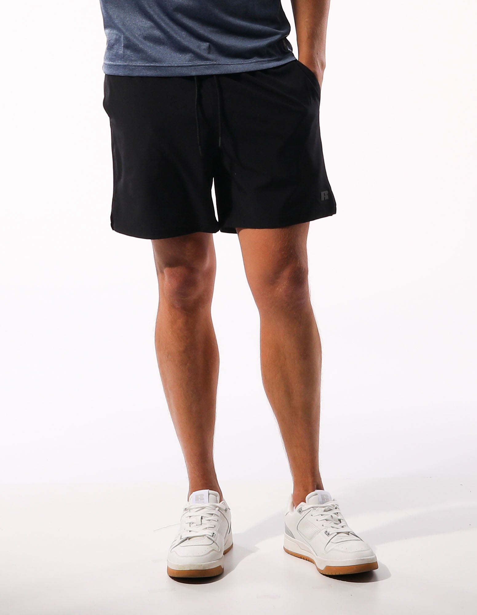 Russell Athletic Australia Men's Active Stretch Short - Black True Since 1902
