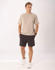 Russell Athletic Australia Men's Brooklyn Rugby Short - Dark Grey True Since 1902