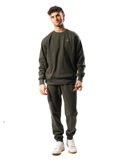 Brooklyn Cuffed Men's Trackpant - Olive