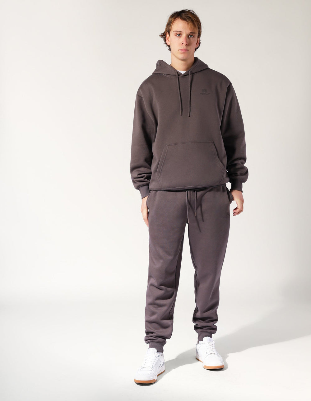 Brooklyn Cuffed Men's Track Pants - Peat
