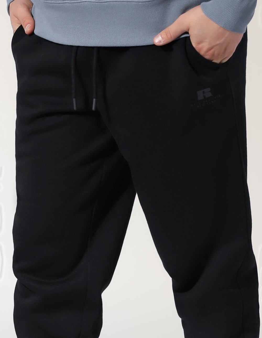 Brooklyn Cuffed Men's Trackpant - Black