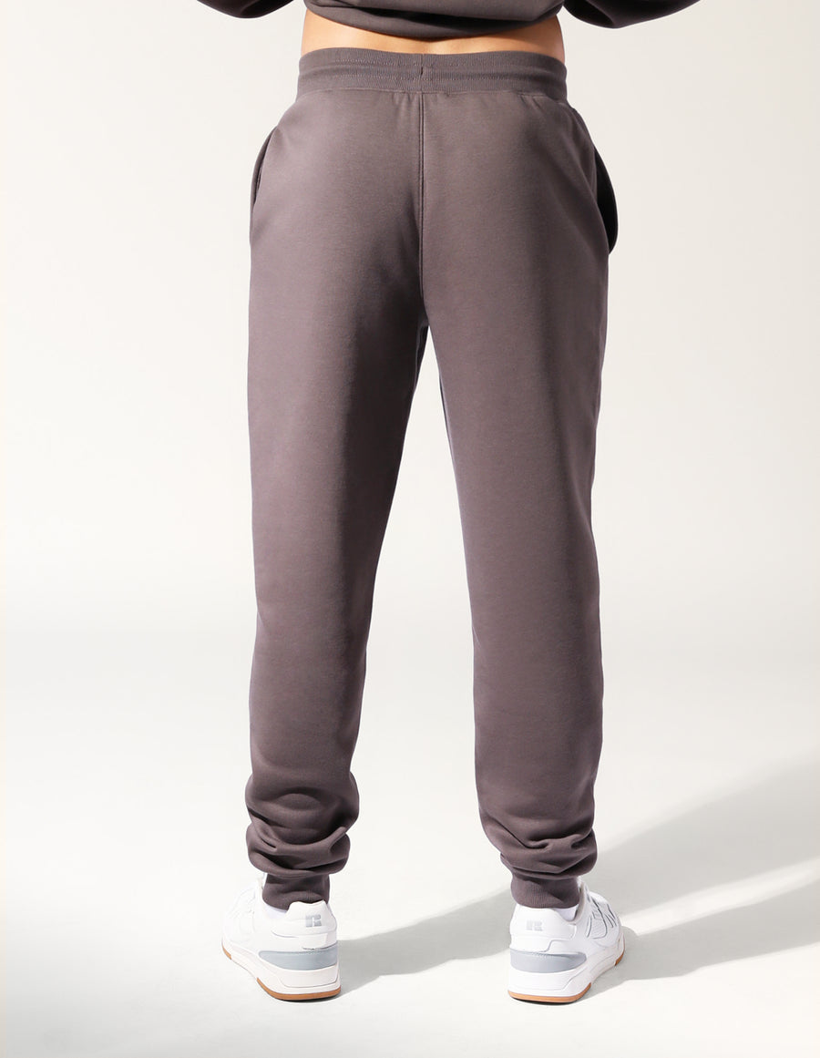 Men's Brooklyn Cuffed Track Pants in Peat Colour