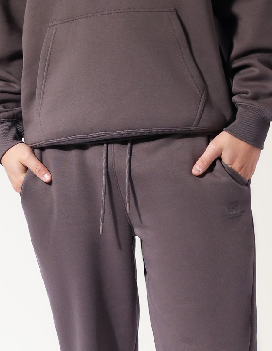 Men's Brooklyn Cuffed Track Pants in Peat Colour