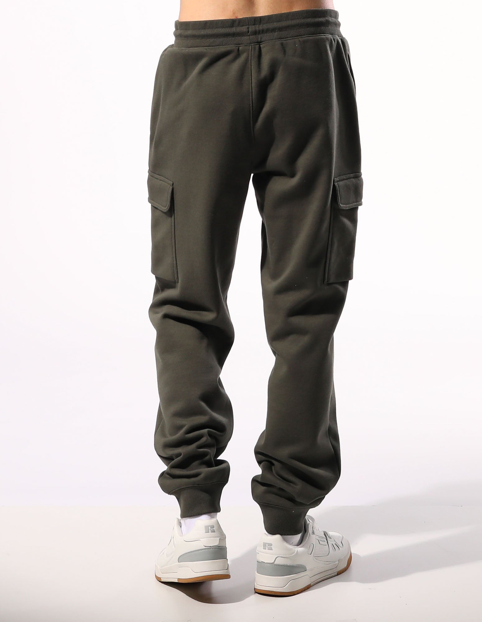 Russell Athletic Australia Men's Brooklyn Cargo Trackpant - Olive True Since 1902