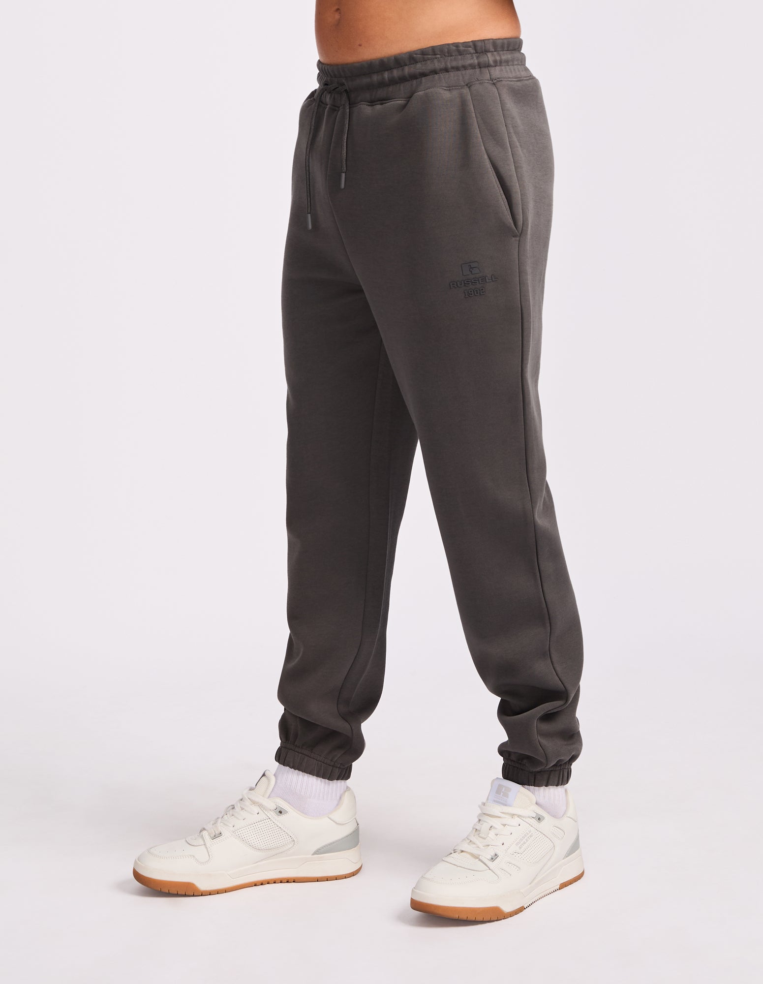 Men's R Tech Leisure Cuffed Track Pants - Iron