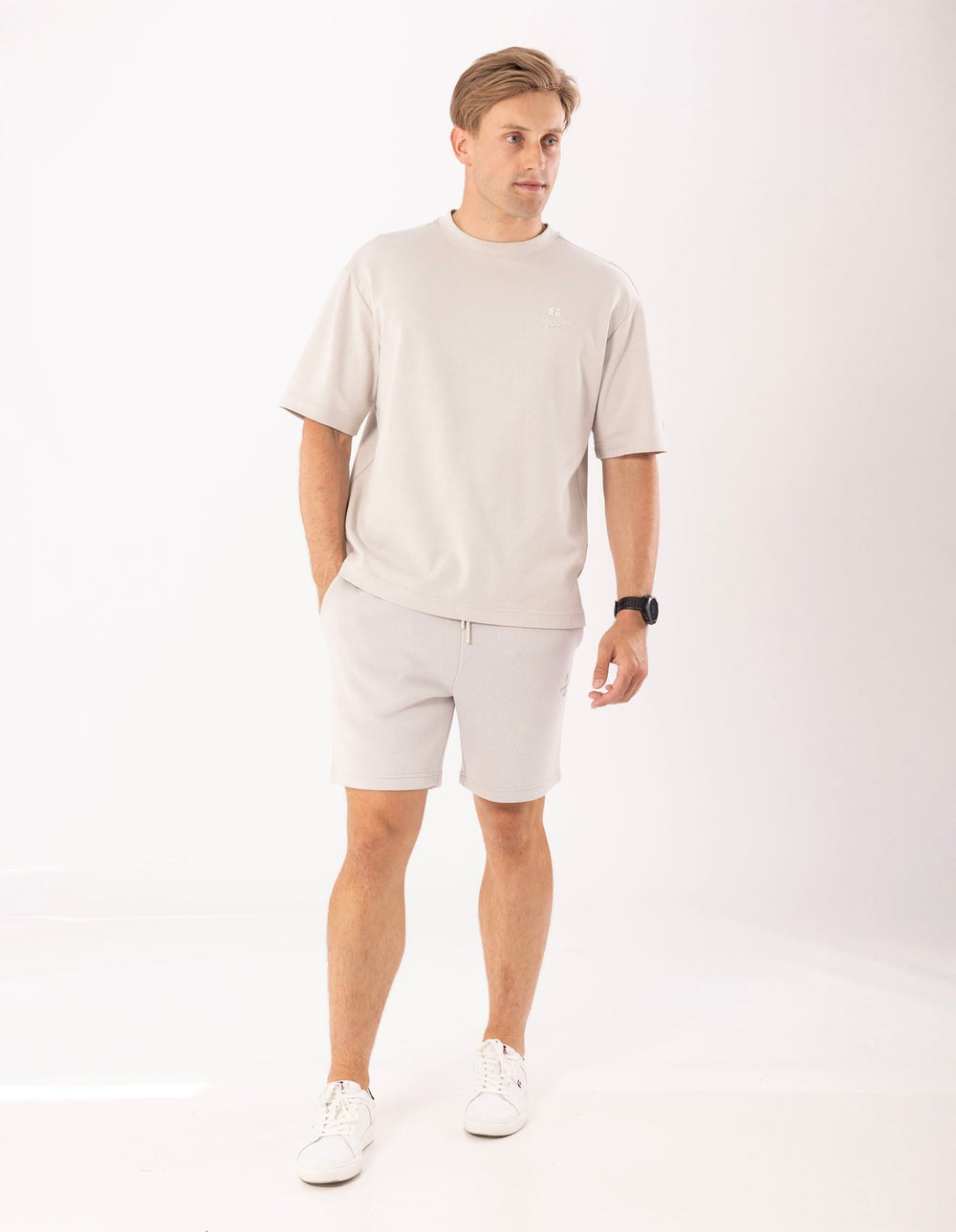 Russell Athletic Australia Men's R Tech Leisure Track Short - Antarctica True Since 1902