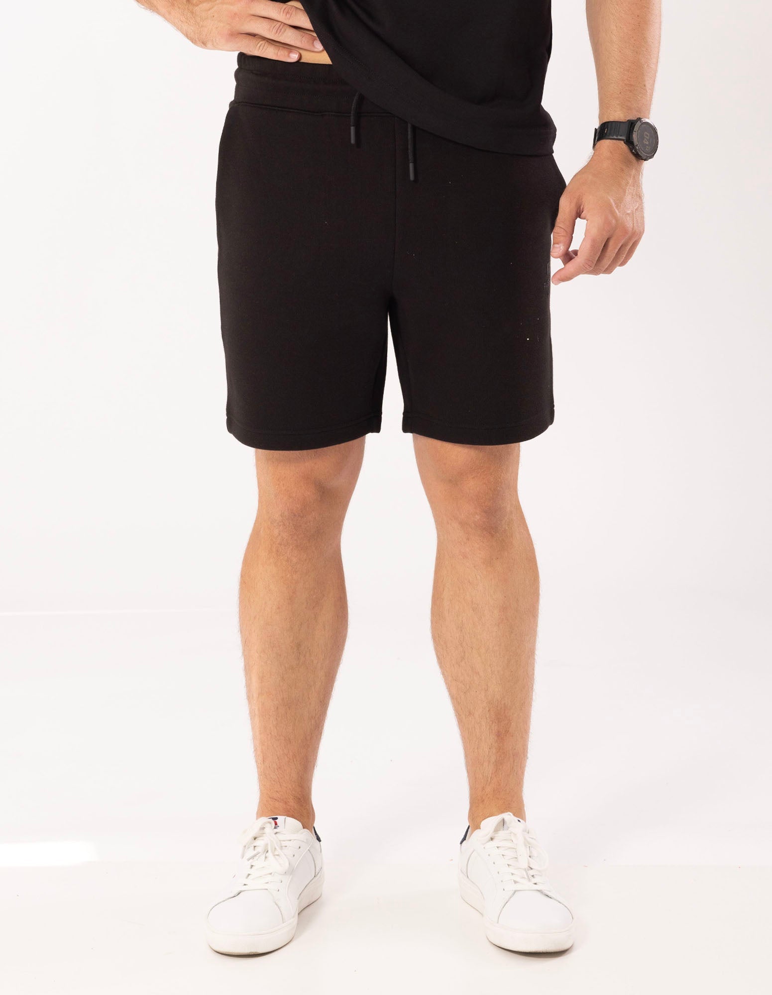 Russell Athletic Australia Men's R Tech Leisure Track Short - Black True Since 1902