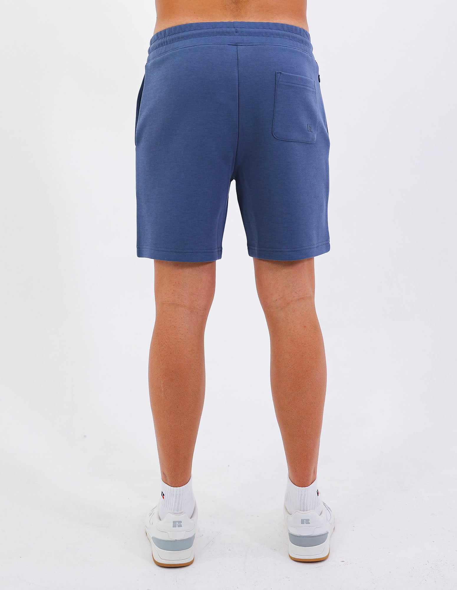R Tech Leisure Mens Track Short - Denim blue