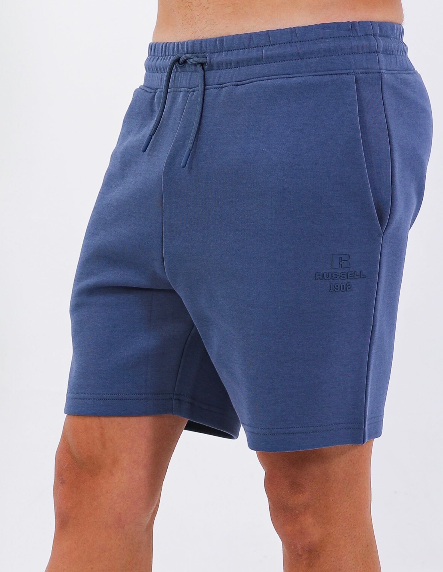 R Tech Leisure Mens Track Short - Denim blue