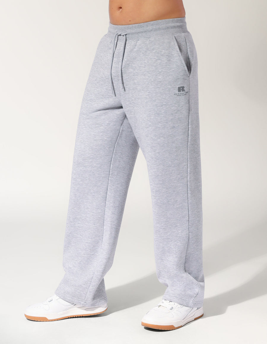 Men’s Brooklyn Straight Leg Grey Marle Trackpant | Russell Athletic