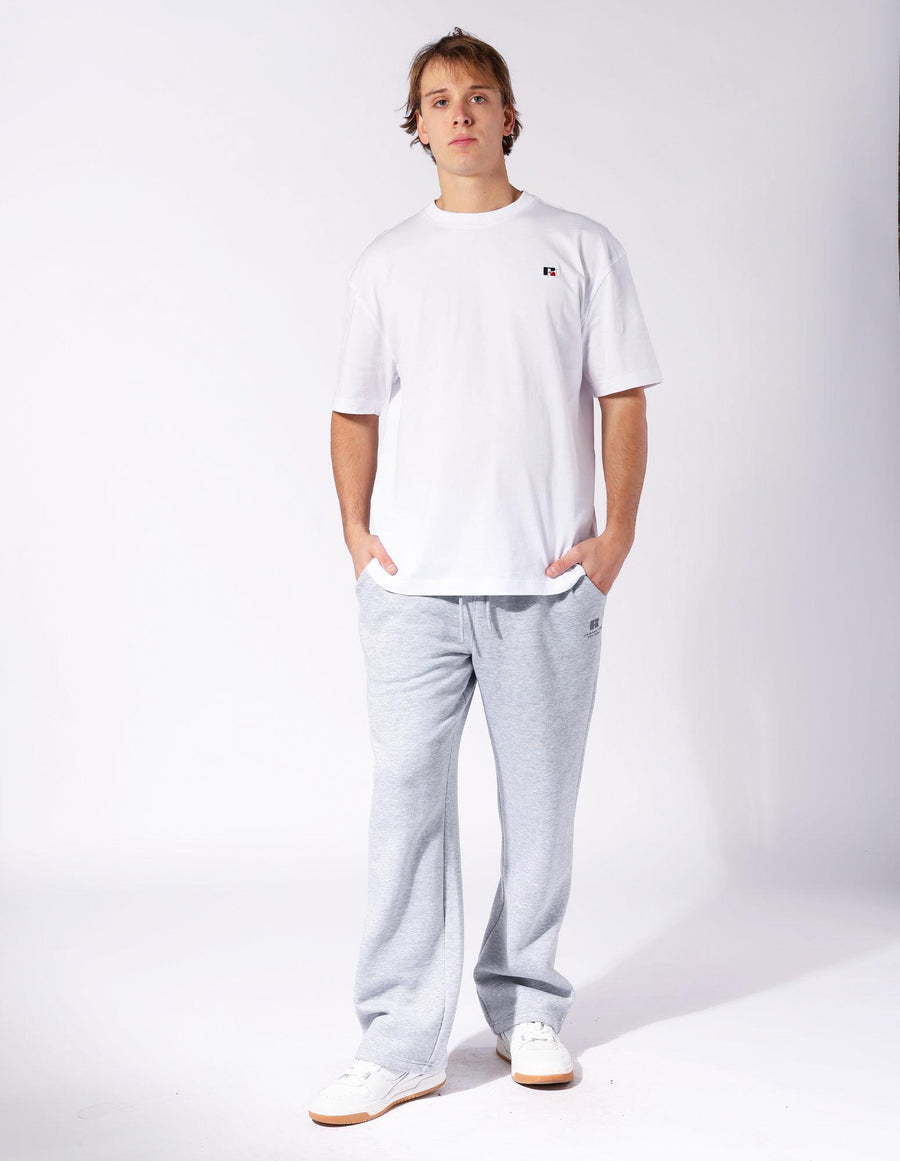 Russell Athletic Australia Men’s Brooklyn Straight Leg Grey Marle Trackpant | Russell Athletic True Since 1902