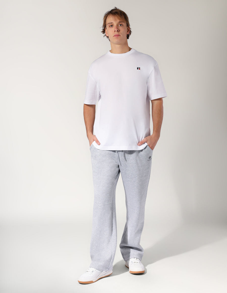 Men’s Brooklyn Straight Leg Grey Marle Trackpant | Russell Athletic