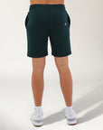 R Logo Men's Terry Trackshort - Dark Forest