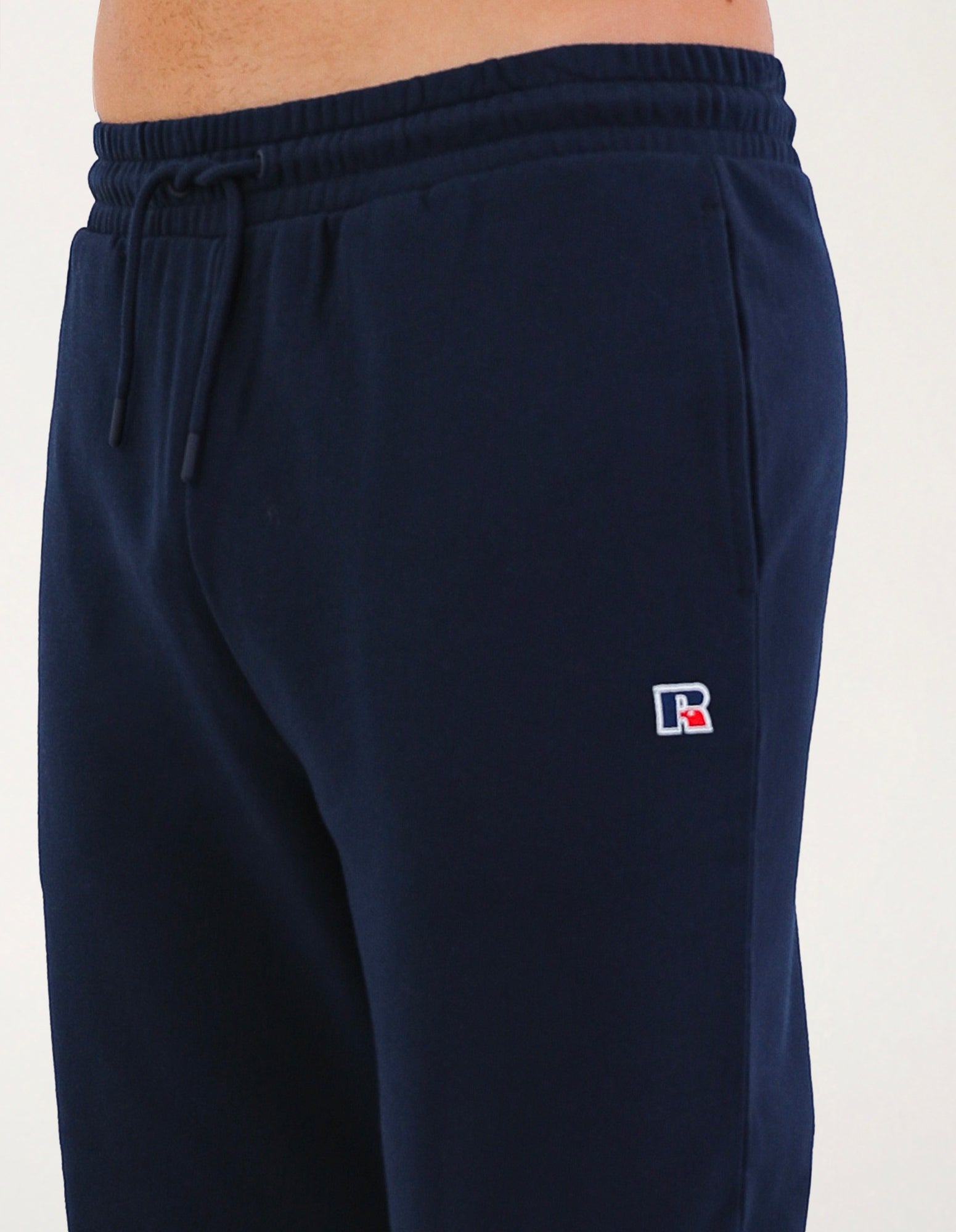 R Logo Terry Cuff Men's Trackpants - Michigan Navy