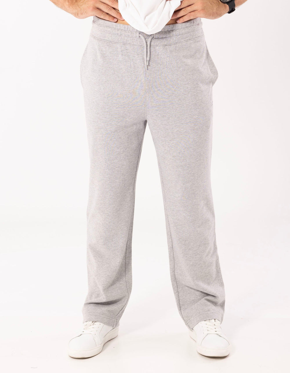 Russell Athletic Australia Men's R Logo Straight Leg Trackpant - Grey Marle True Since 1902