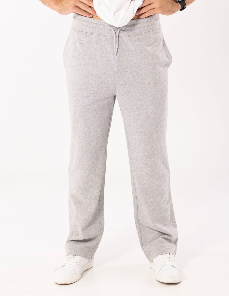 Russell Athletic Australia Men's R Logo Straight Leg Trackpant - Grey Marle True Since 1902