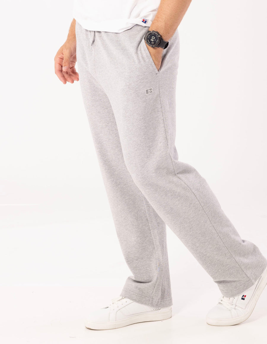 Russell Athletic Australia Men's R Logo Straight Leg Trackpant - Grey Marle True Since 1902