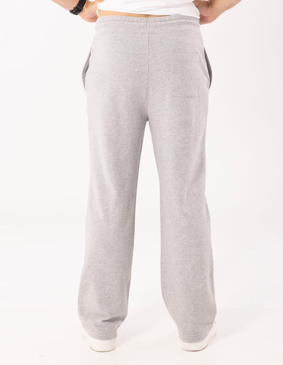 Russell Athletic Australia Men's R Logo Straight Leg Trackpant - Grey Marle True Since 1902