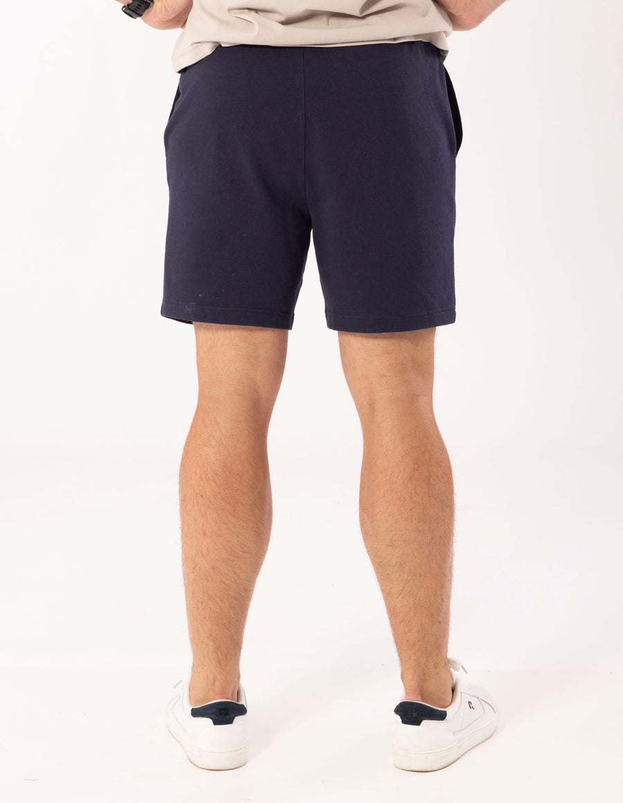 Russell Athletic Australia Men's R Logo Rugby Shorts - Michigan Navy True Since 1902