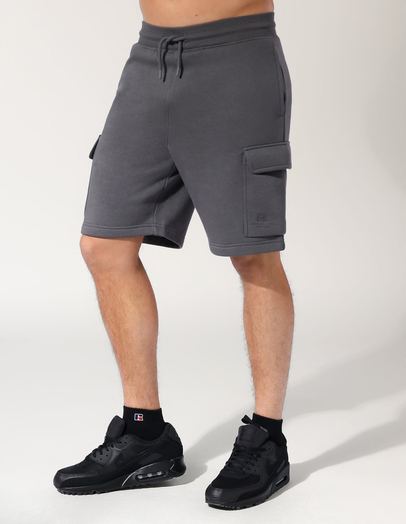 Brooklyn Cargo Men's Track Shorts - Iron