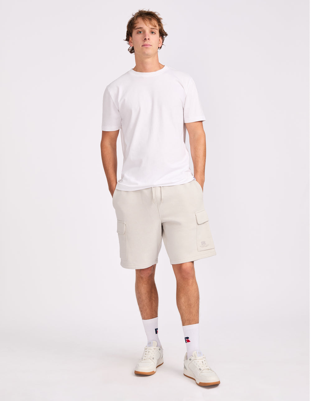 Brooklyn Cargo Men's Track Shorts - Antarctica