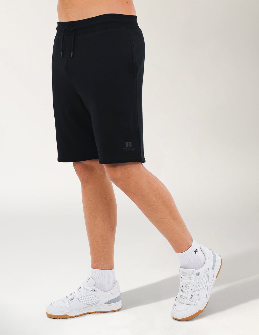 Brooklyn Loose Fit Mens Trackshort - Black