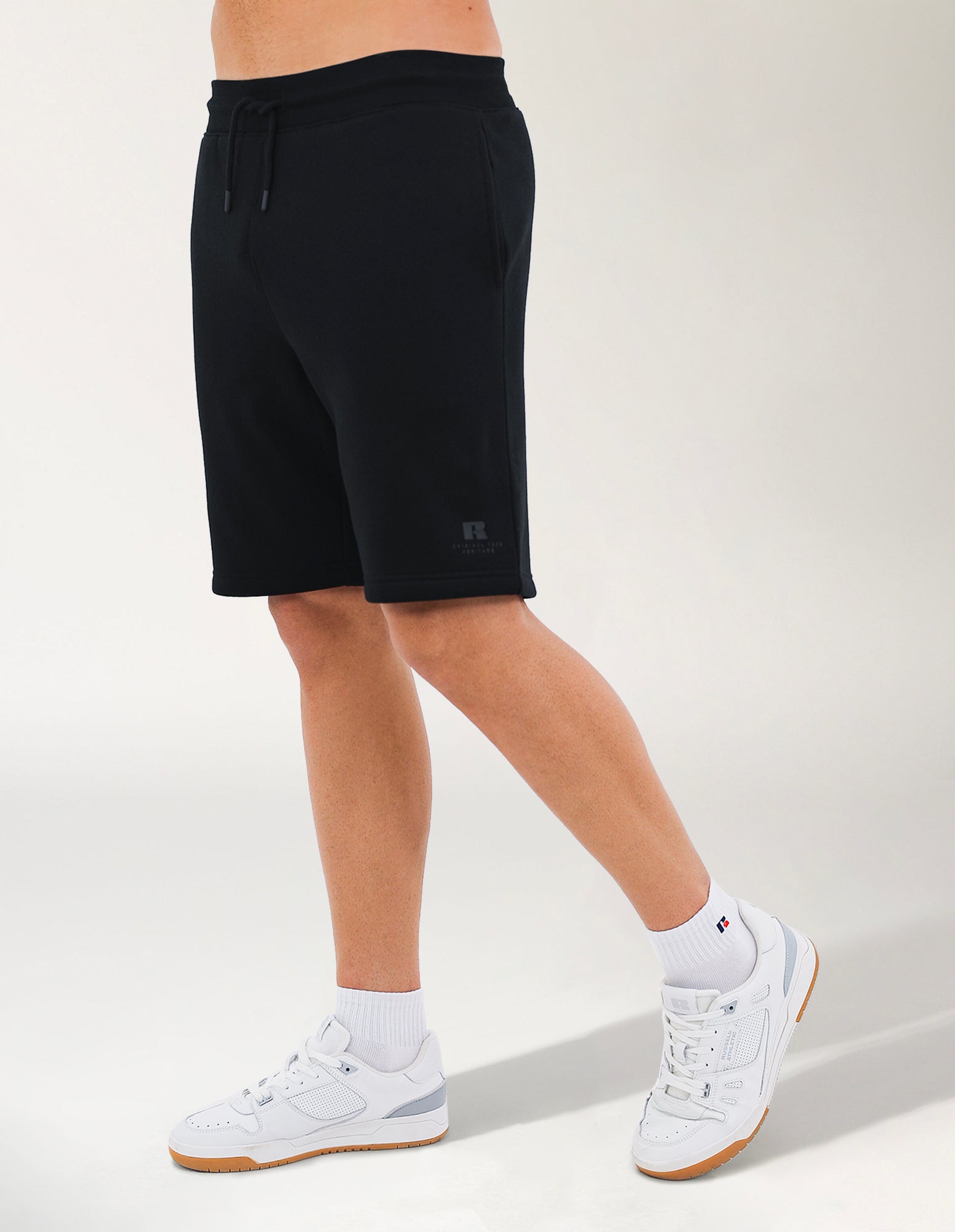 Brooklyn Loose Fit Mens Trackshort - Black