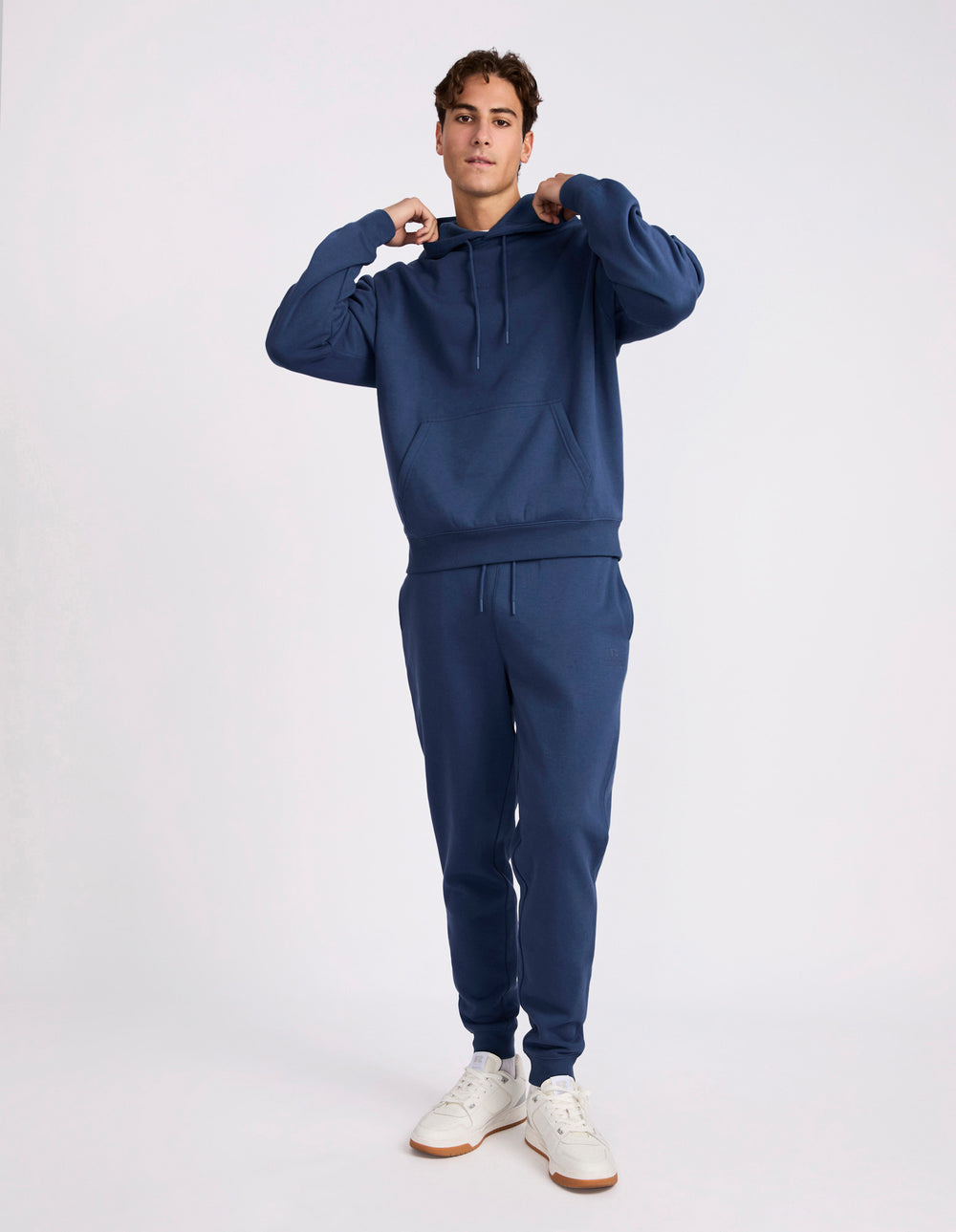 Brooklyn Men's Cuff Trackpant - Dark Blue