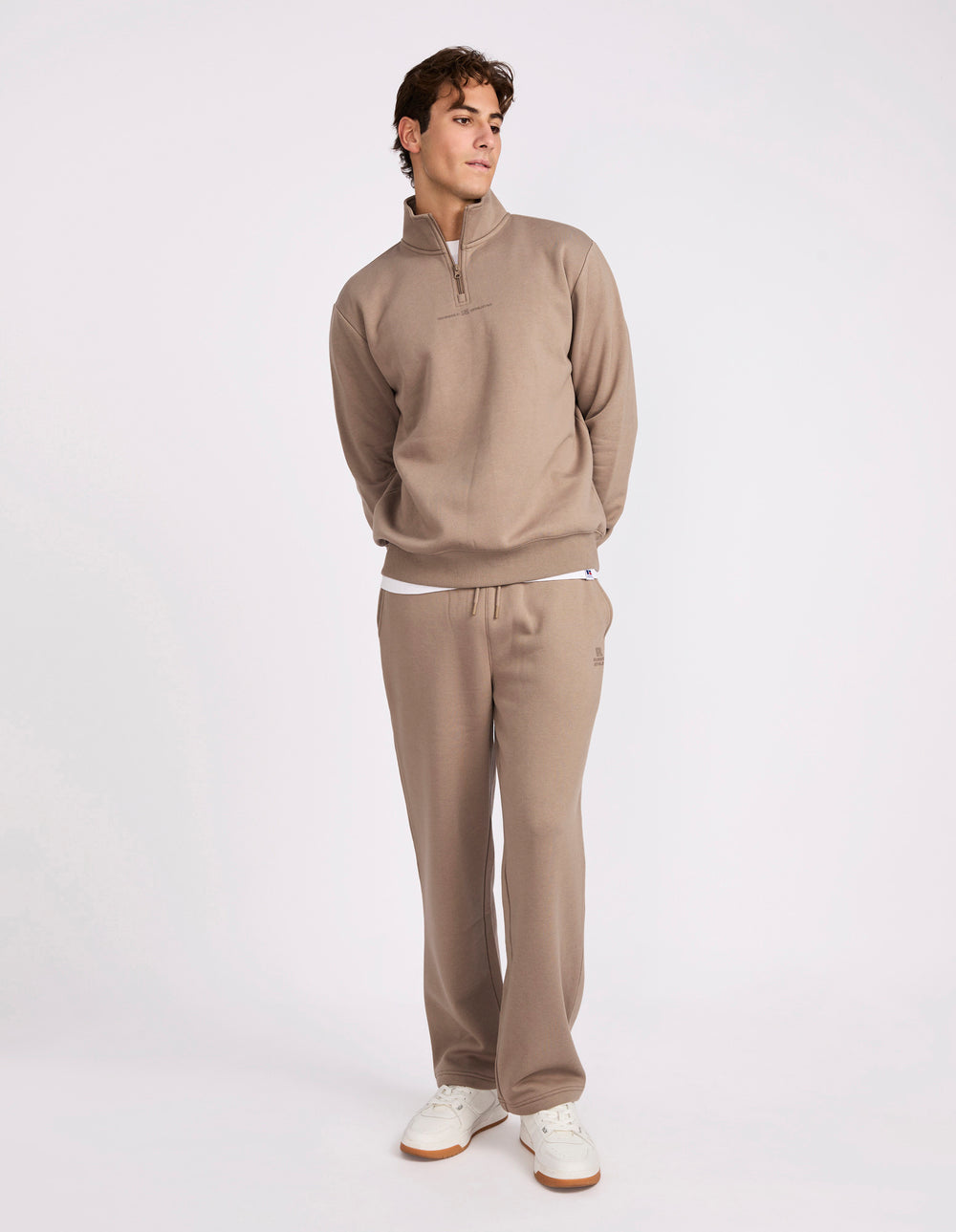 Brooklyn Men's Straight Leg Trackpant - Mocha