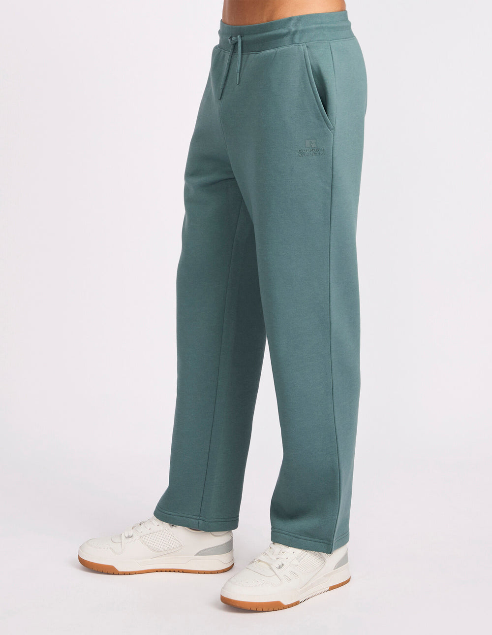 Brooklyn Men's Straight Leg Trackpant - Washed Teal