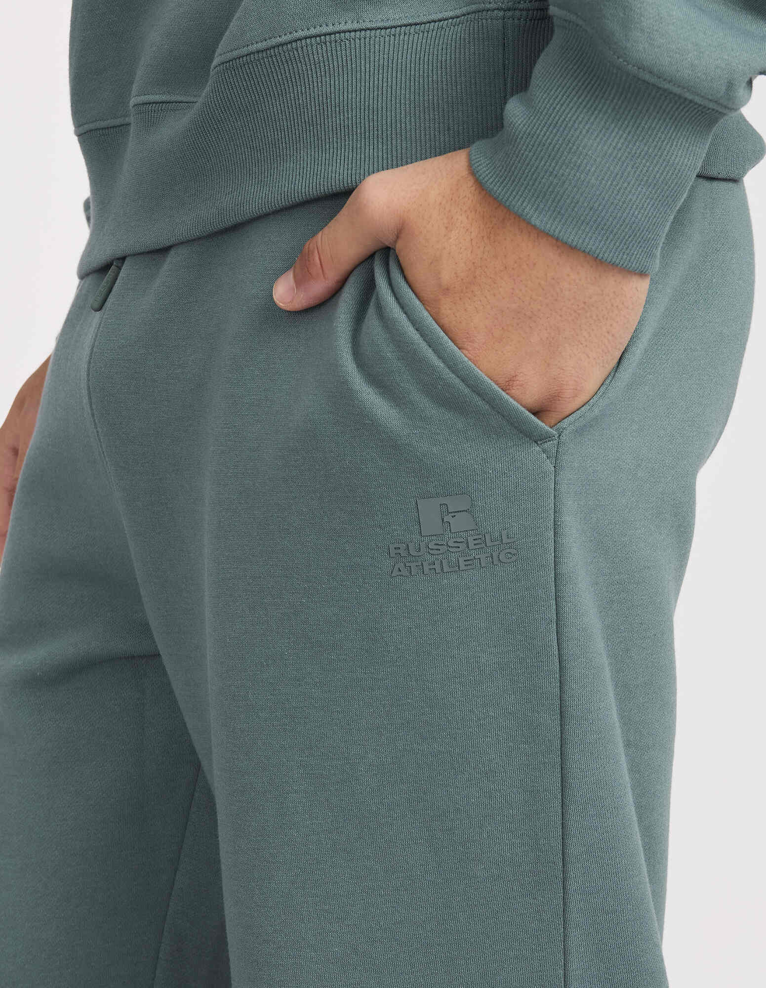 Brooklyn Men's Straight Leg Trackpant - Washed Teal