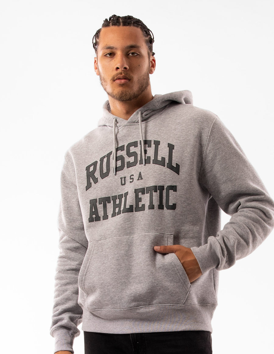 Russell Athletic Australia Men's Houston Hoodie - Grey Marle True Since 1902
