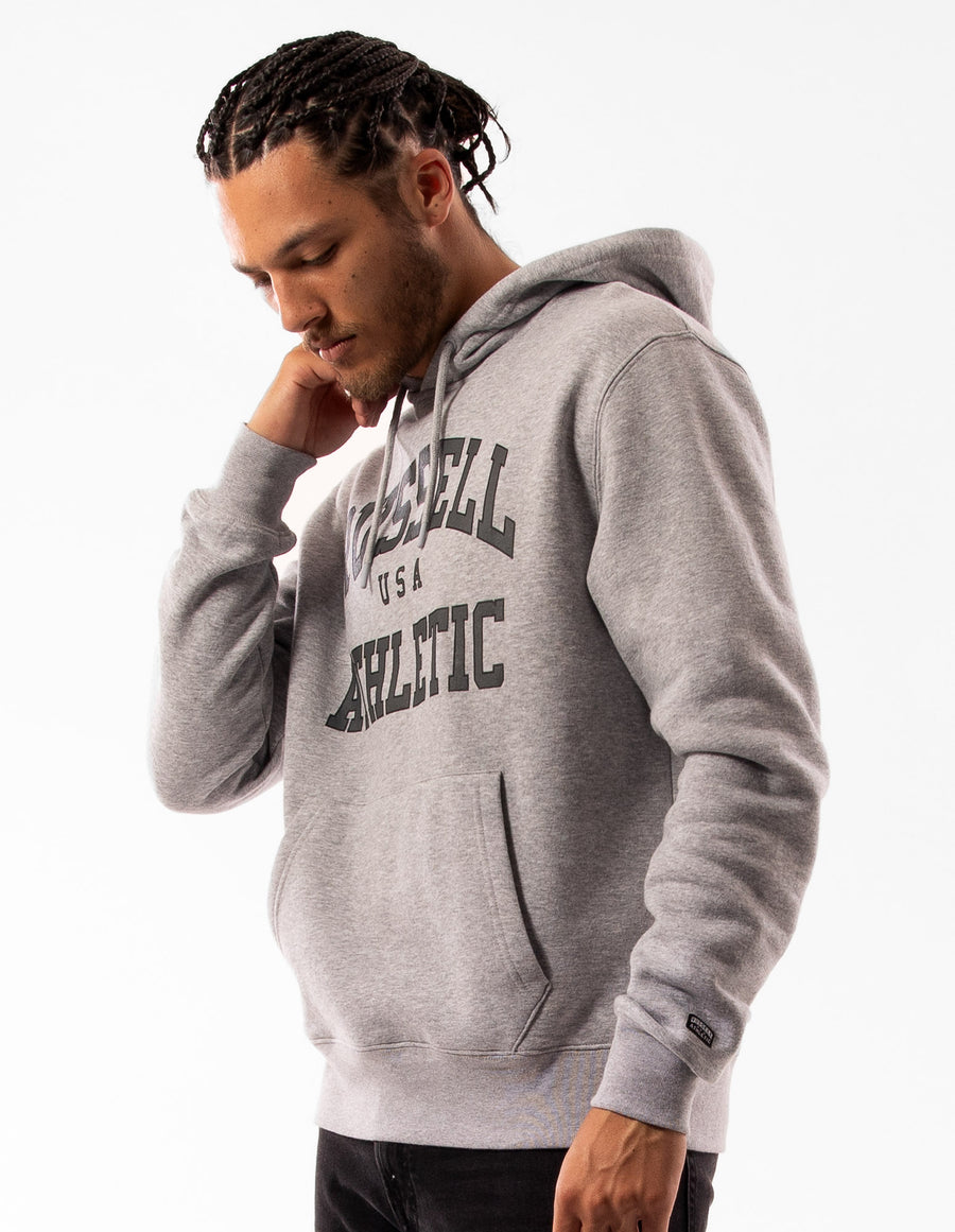 Russell Athletic Australia Men's Houston Hoodie - Grey Marle True Since 1902