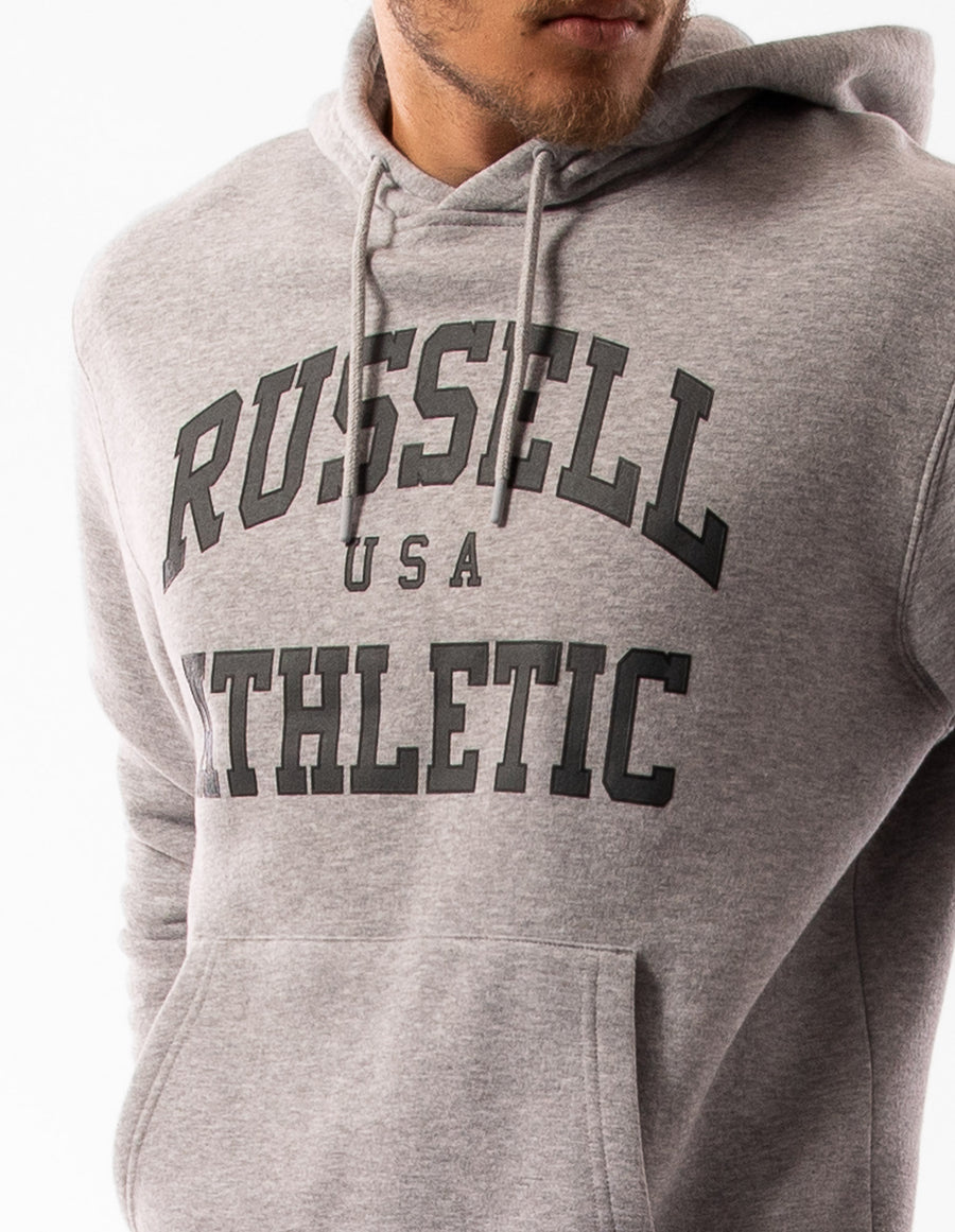 Russell Athletic Australia Men's Houston Hoodie - Grey Marle True Since 1902