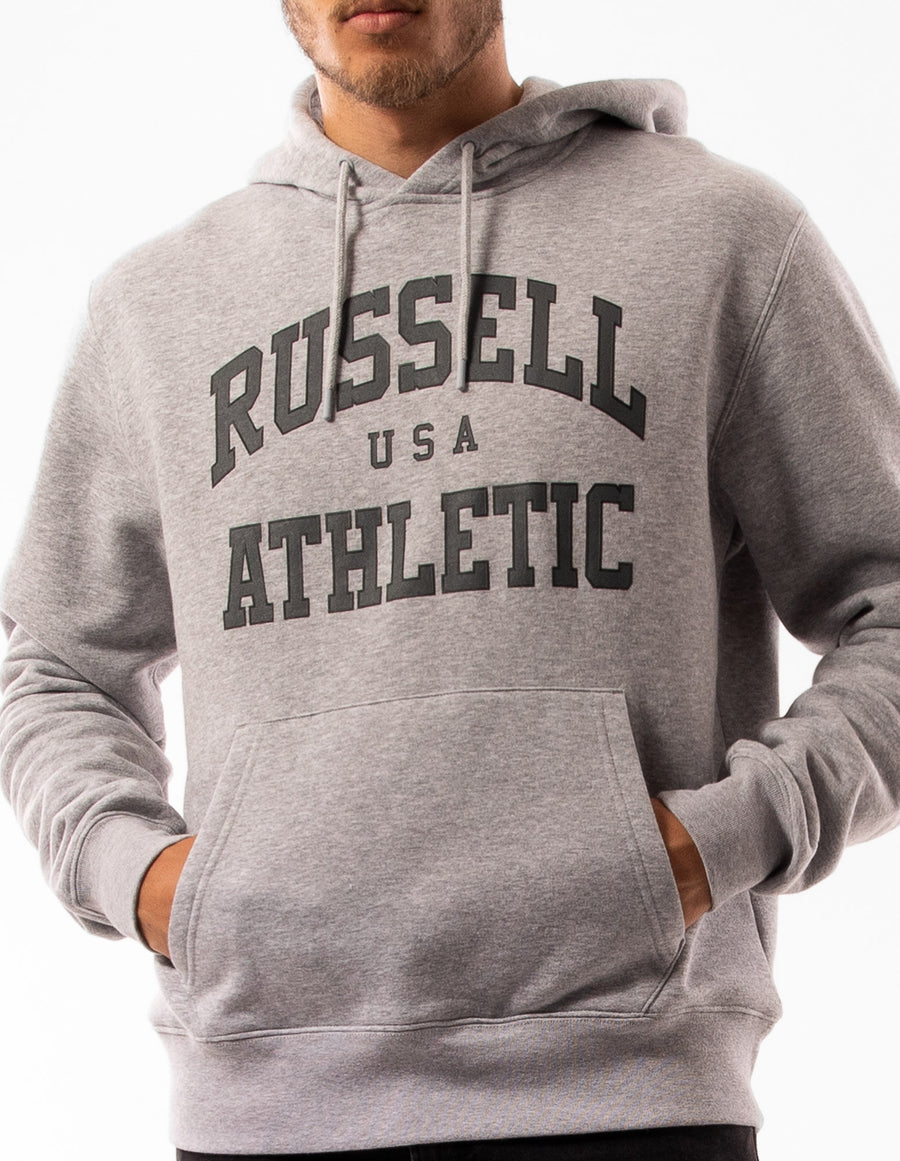 Russell Athletic Australia Men's Houston Hoodie - Grey Marle True Since 1902