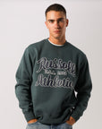 Russell Athletic Australia Russell Athletics Mens Script Arch Crew - Bottlebrush True Since 1902