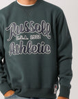 Russell Athletic Australia Russell Athletics Mens Script Arch Crew - Bottlebrush True Since 1902