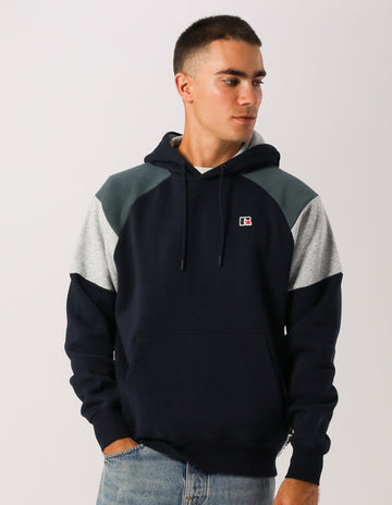 Russell Athletic Australia Men's Hellcat Hoodie - Michigan Navy True Since 1902