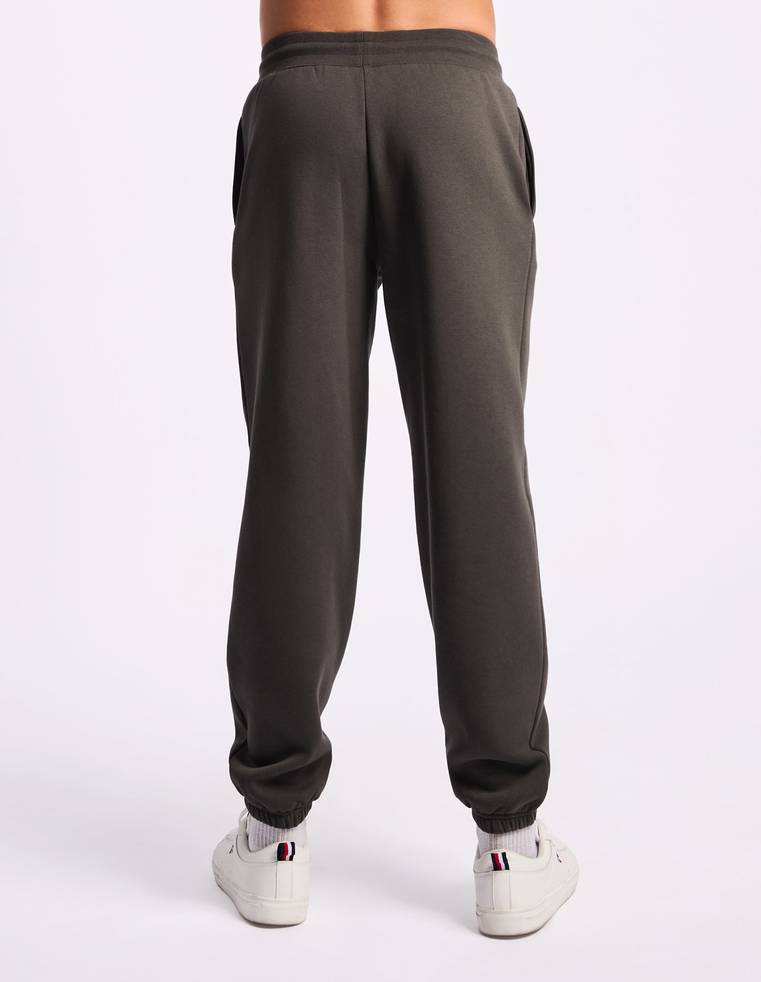 R Logo Men's Trackpants - Raven