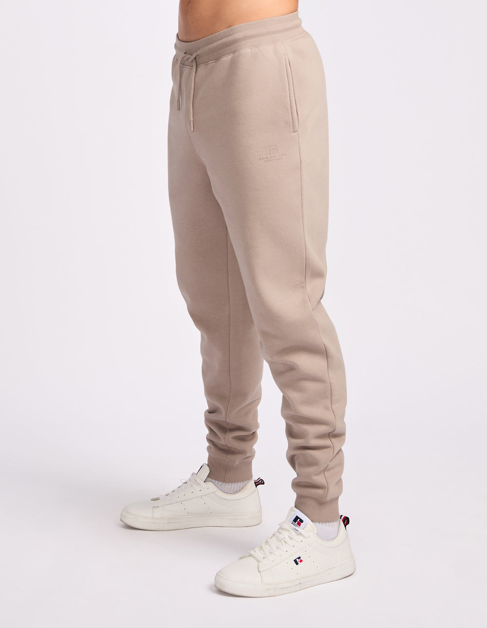 Brooklyn Cuffed Men's Trackpant - Driftwood