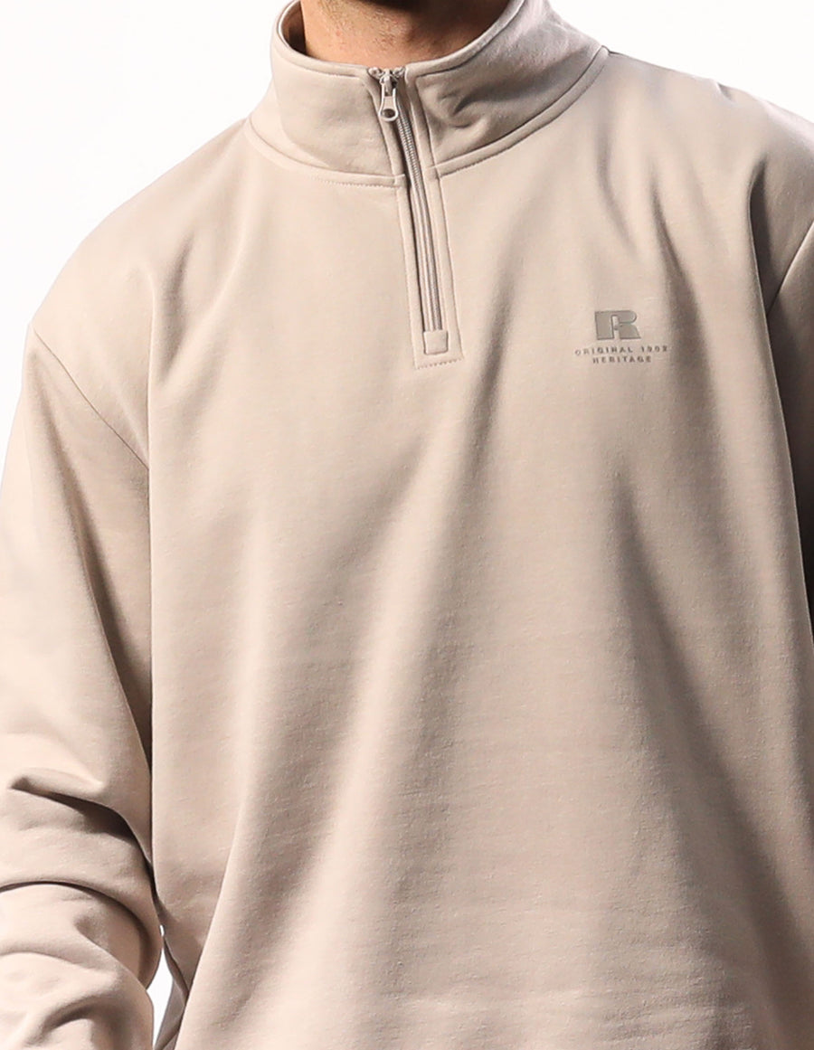 Russell Athletic Australia Men's Brooklyn Quarter Zip - String True Since 1902