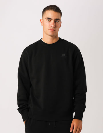 Russell Athletic Australia Men's Brooklyn Crew - Black True Since 1902