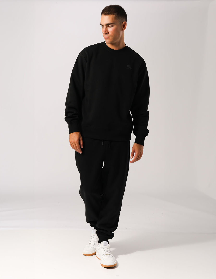 Russell Athletic Australia Men's Brooklyn Crew - Black True Since 1902