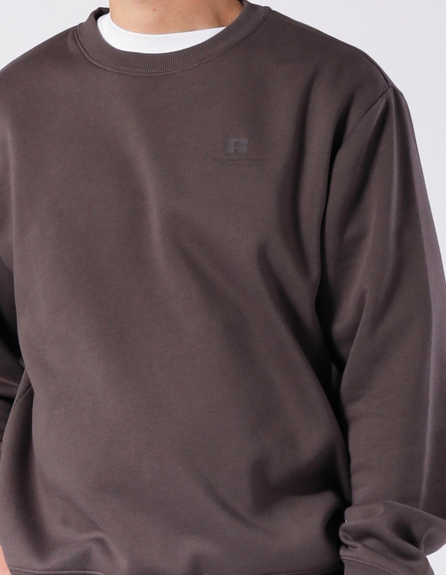 Men’s Brooklyn Crew Sweat - Peat Colour | Russell Athletic