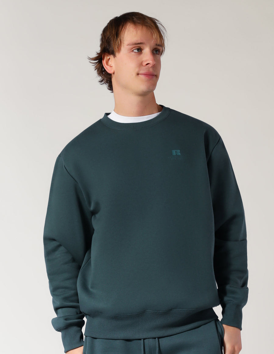 Men’s Brooklyn Crew Sweat - Hydro Electric Colour | Russell Athletic