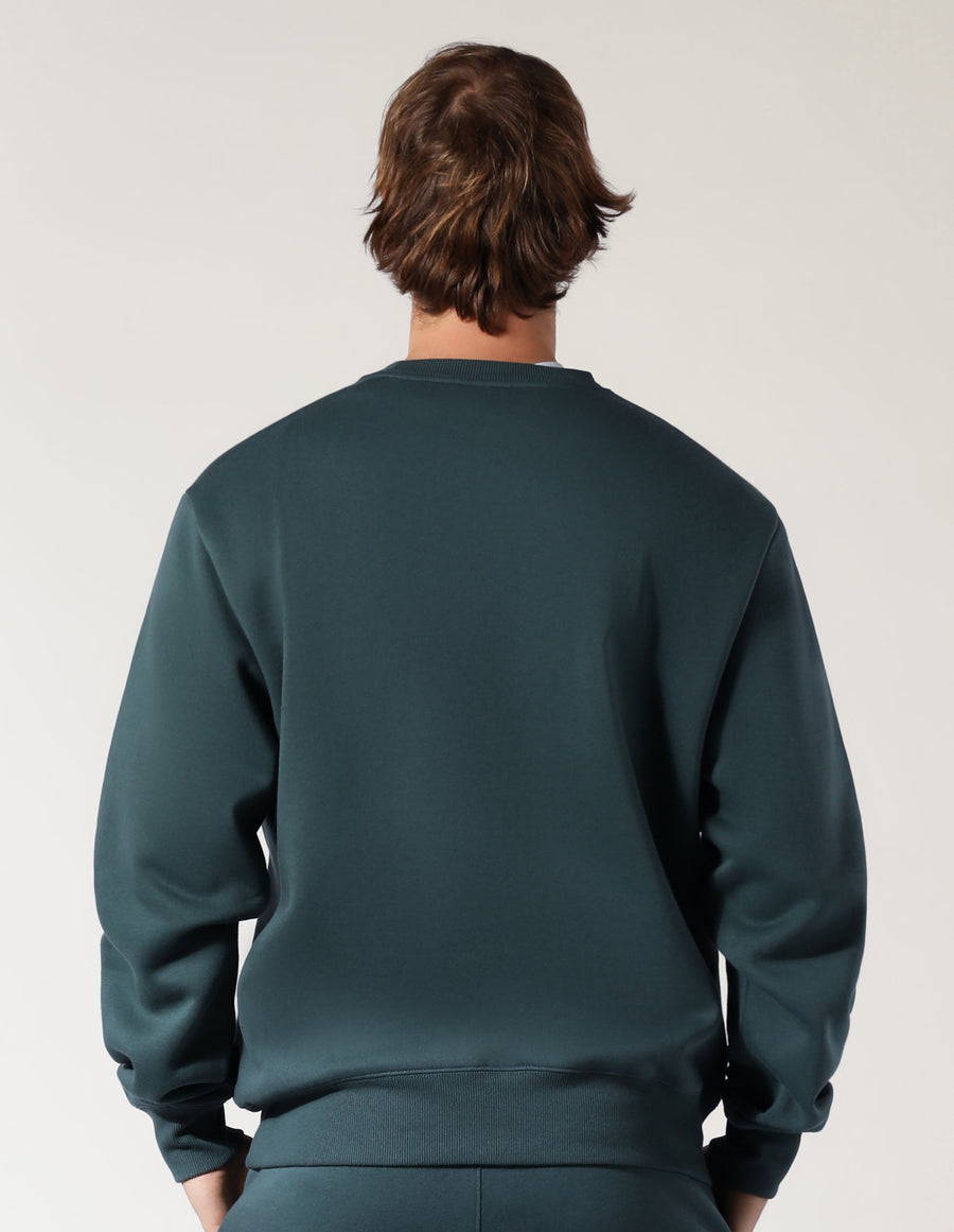Men’s Brooklyn Crew Sweat - Hydro Electric Colour | Russell Athletic