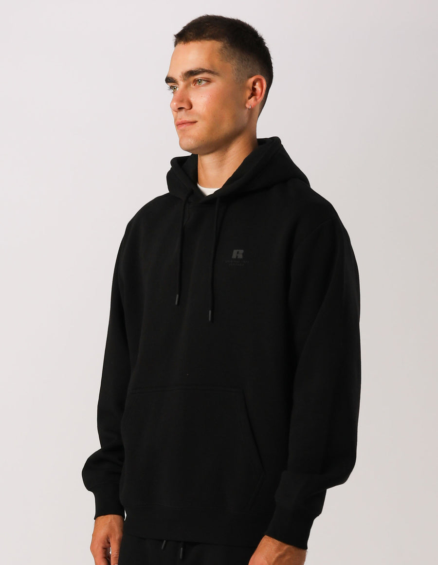Russell Athletic Australia Men's Brooklyn Hoodie - Black True Since 1902